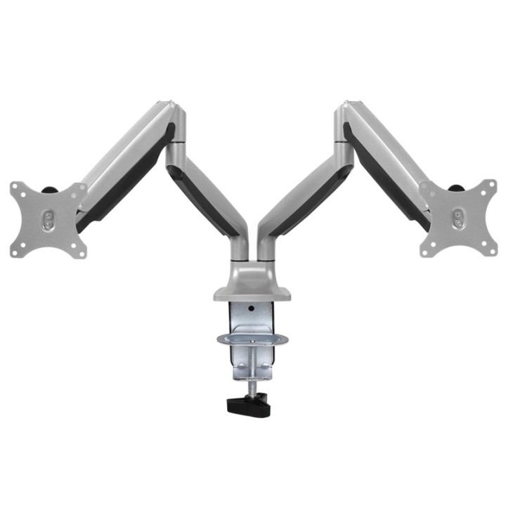TooQ DB3132TNR-S Soporte Monitor Giratorio 2 Brazos hasta 32"