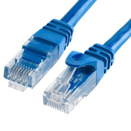 Equip Cable de Red UTP Cat 6 0,5m Azul