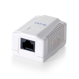 Equip Roseta de Superficie 5e 1 x RJ45 Hembra