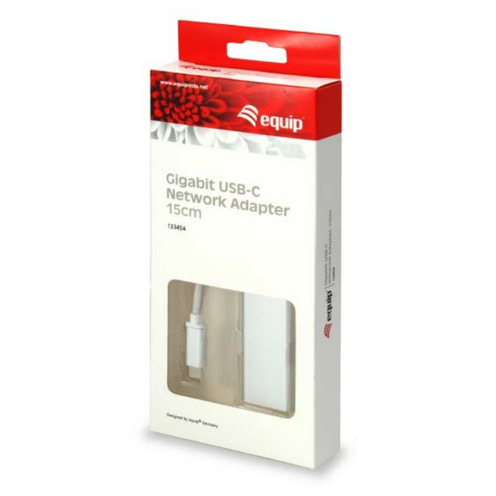 Equip Cable USB-C Macho a Gigabit Ethernet Hembra 15cm