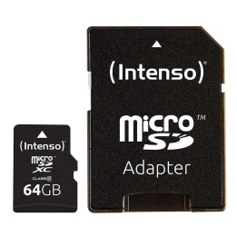 Intenso Tarjeta MicroSD SDXC 64GB Clase 10