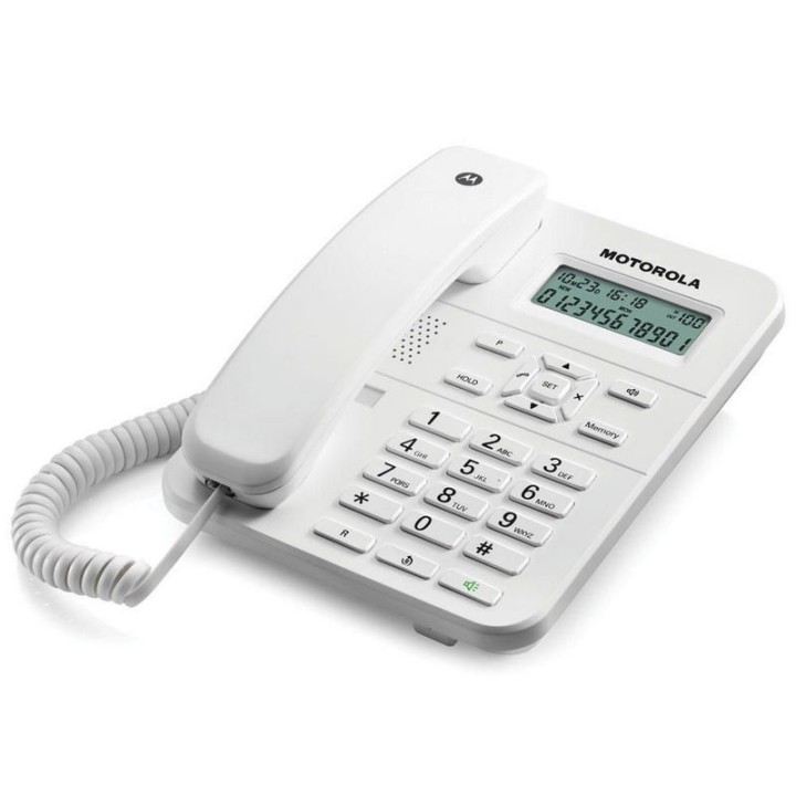 Motorola CT202 Teléfono Fijo Blanco