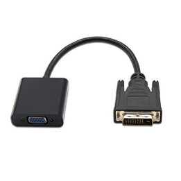 NanoCable Adaptador Conversor DVI a VGA Macho-Hembra