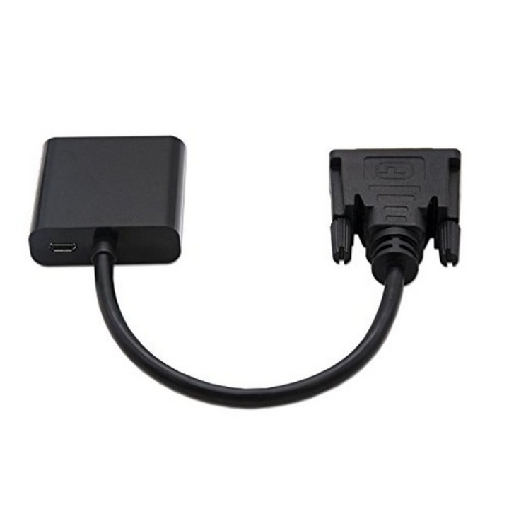 NanoCable Adaptador Conversor DVI a VGA Macho-Hembra