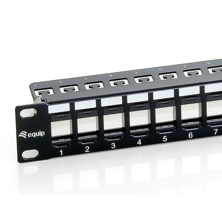 Equip 769224 Patch Panel 24 Puertos Cat 6 1U 19 "