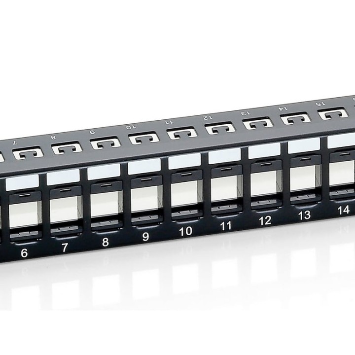 Equip 769224 Patch Panel 24 Puertos Cat 6 1U 19 "