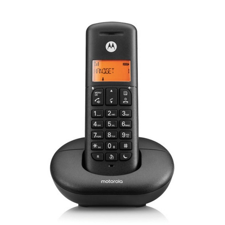 Motorola E201 Teléfono Inalámbrico Negro