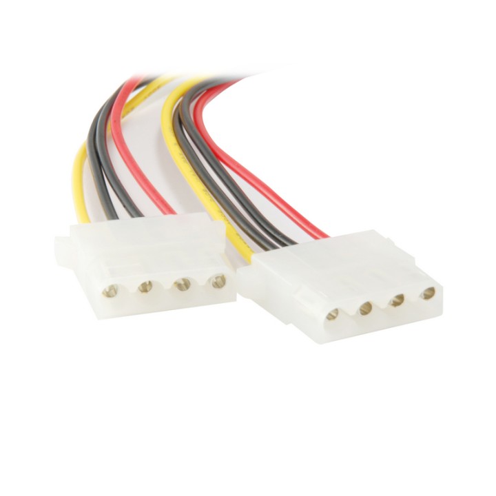 Equip Cable Duplicador Molex 4 Pin a 2x 4 Pin Macho/Hembra