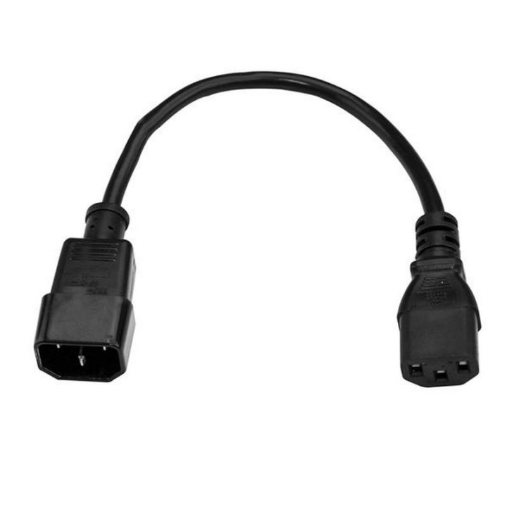 Startech Cable Extensor de Alimentación de Ordenador C14 a C13 1m
