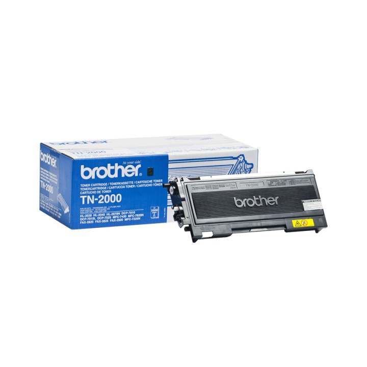 Toner BROTHER Laser Negro 2500 páginas (TN-2000)