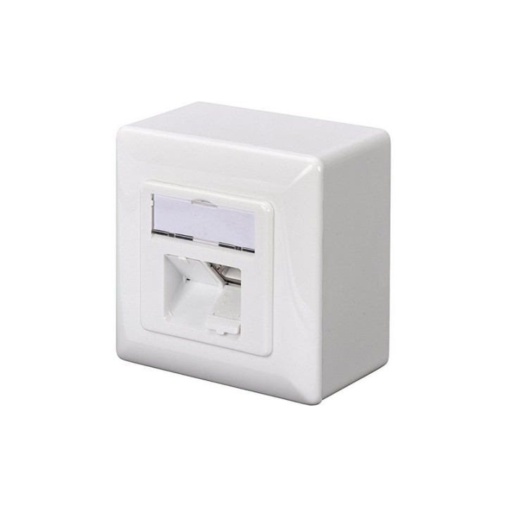 Digitus Toma de Red Cat 6A Apantallada RJ45 Blanco