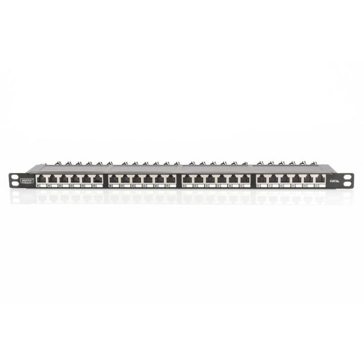 Digitus Panel de Parcheo 24 Puertos Cat6A Clase EA Apantallado 0,5U