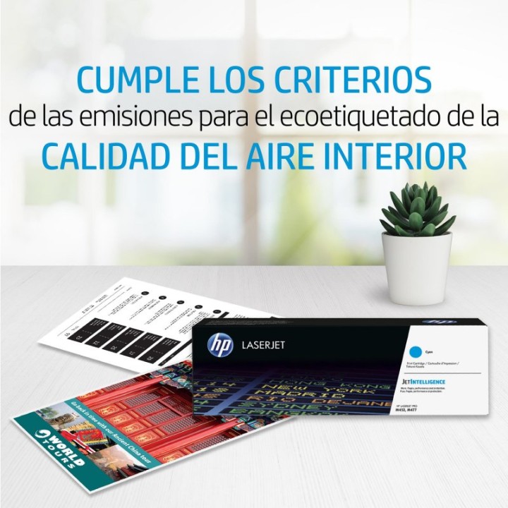 Tóner Original HP LaserJet 203X Cian de Alta Capacidad