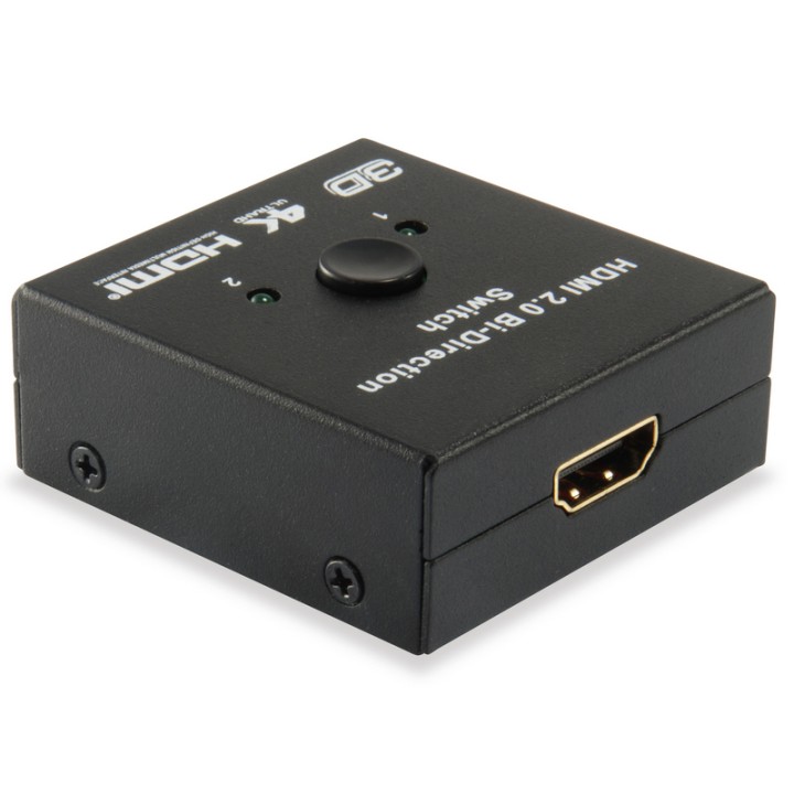 Equip Switch 2x HDMI 4k Conmutador/Divisor Bidireccional