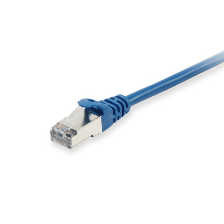 Latiguillo EQUIP Cat.6 S/FTP 1m Azul (EQ606203)