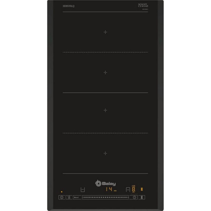 Balay 3EB939LQ Placa Modular de Inducción 1 Zona Flex Inducción Negra Biselada
