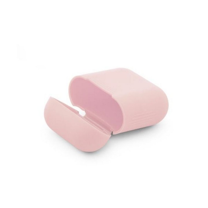 Unotec Funda Protectora de Silicona Rosa para AirPods