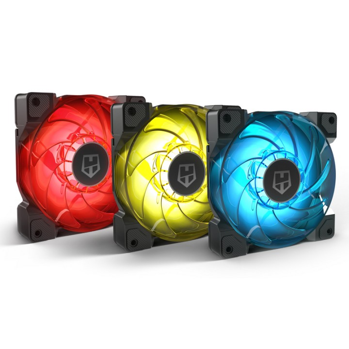 Nox Hummer H-SYNC Pack 3 Ventiladores RGB 120mm