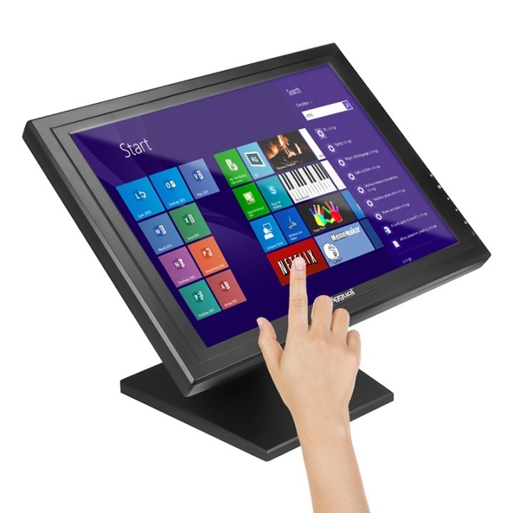 iggual Monitor 19" TFT LCD Táctil a Color para TPV