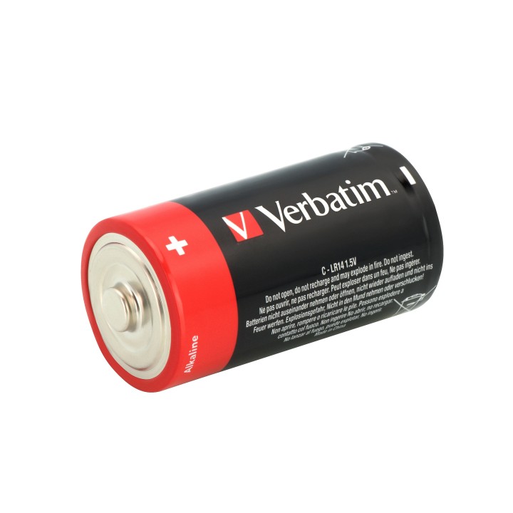 Pilas alcalinas LR14 Verbatim (pack 2) (49922)