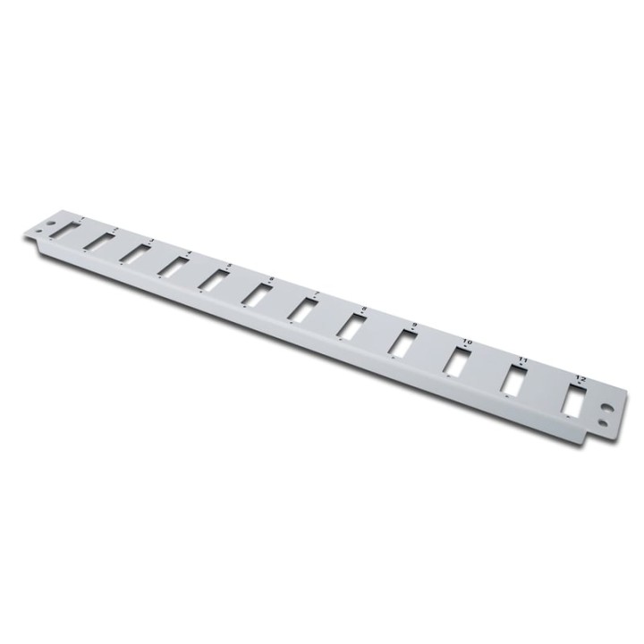 Digitus Panel frontal 12 x SC Duplex para Caja de Empalme de Fibra de Vidrio 1U