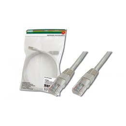 Digitus Cable de Red RJ45 UTP Cat.5e 10/100 Gris (50cm)
