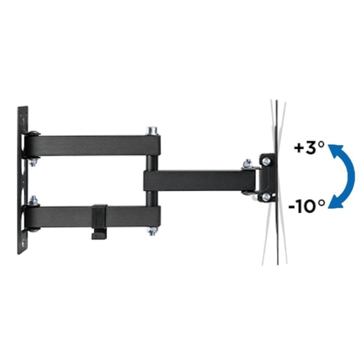 Ewent EW1522 Soporte de Pared para TV de Movimiento Completo 23"/42" VESA 200x200 Max 30Kg