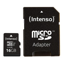 Intenso Tarjeta Micro SD SDHC UHS-I 16GB Clase 10