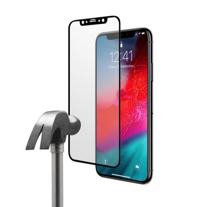 Unotec Protector Cristal Templado Full Cover 5D para iPhone XS Max