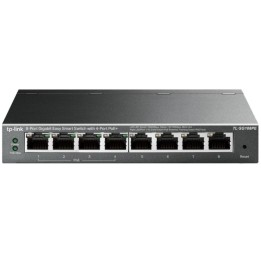 TP-Link TL-SG108PE Switch Easy Smart 8 Puertos Gigabit con 4 Puertos PoE