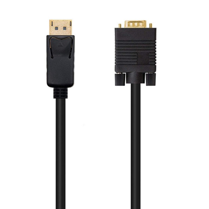 Nanocable Cable Conversor DisplayPort a VGA Negro 2m