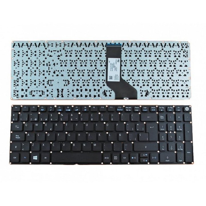 Teclado para Portátil Acer Aspire E5-722 E5-772 V3-574G E5-573T E5-573 E5-573G E5-573T E5-532G 9Z.NC3SW.10S RE1SW 0