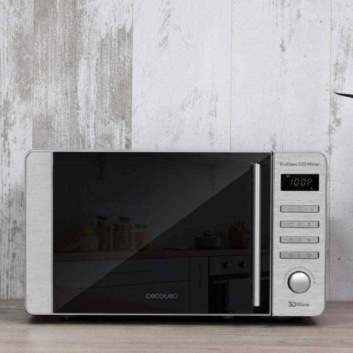 Cecotec ProClean 5120 Mirror Microondas con Grill 20L 700W