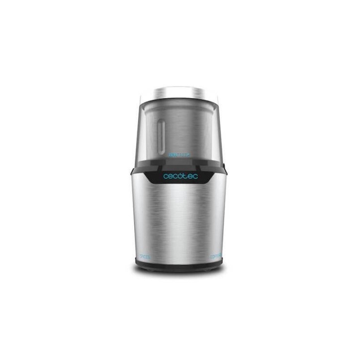 Cecotec TitanMill 300 DuoClean Molinillo de Café y Especias Eléctrico 300W Inox