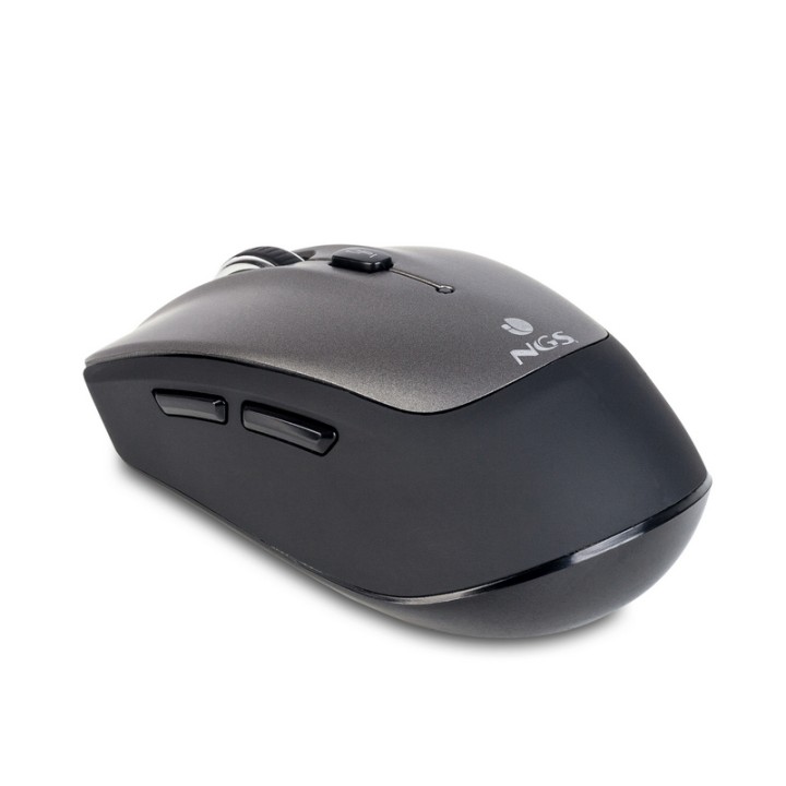 NGS Frizz BT Ratón Bluetooth 1600DPI Gris