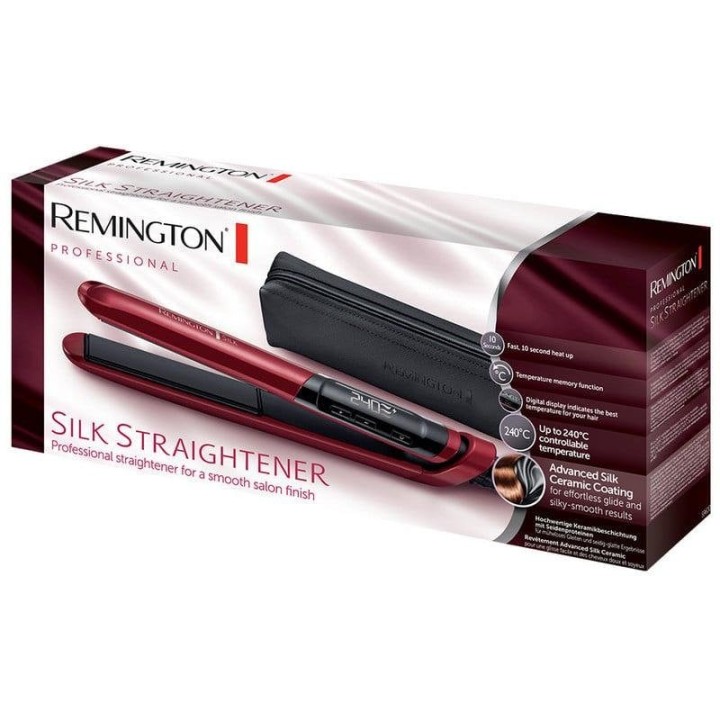 Remington S9600 Silk Plancha de Pelo con Revestimiento de Cerámica