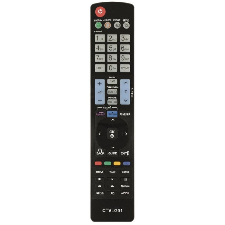 Mando a Distancia CTVLG01 Compatible con LG