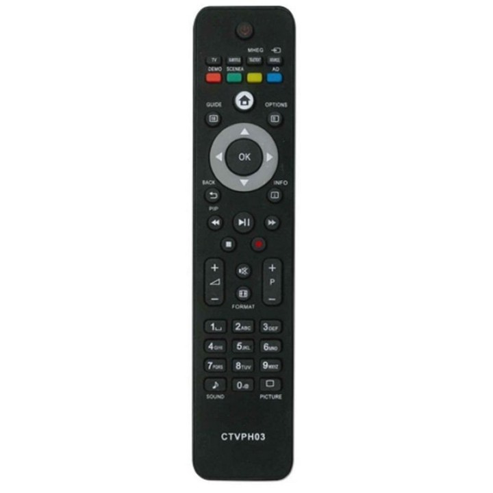 Mando a Distancia CTVPH03 Compatible con Philips