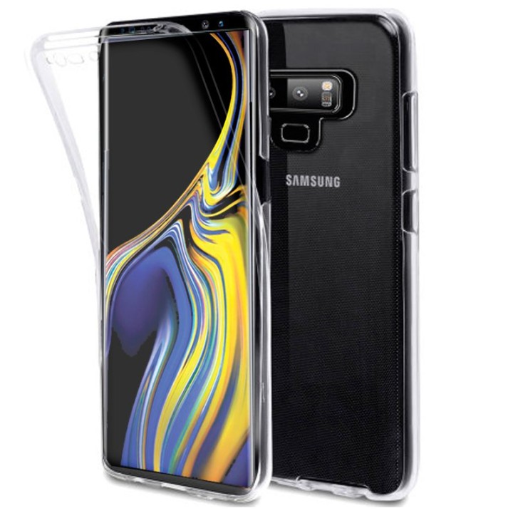 Funda Silicona 3D Transparente Trasera y Delantera para Samsung Galaxy Note 9