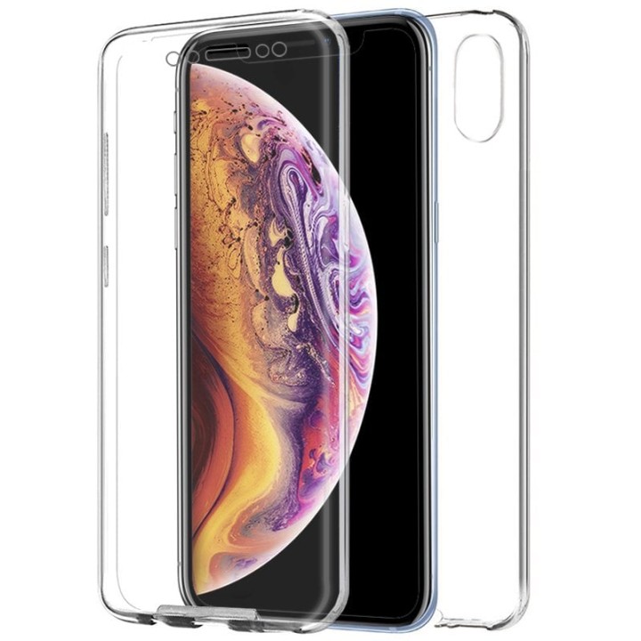 Funda Silicona 3D Transparente para iPhone XS Max