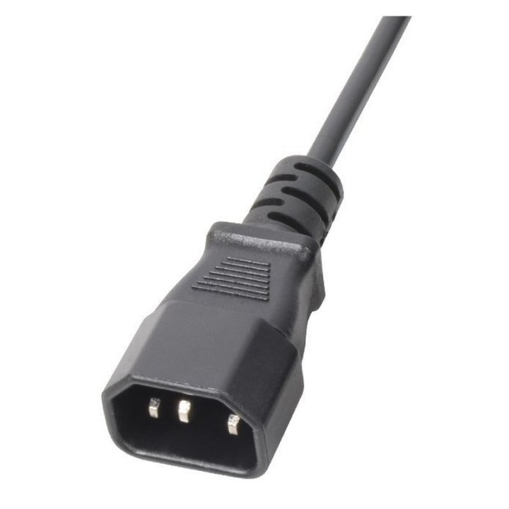 Cable de Alimentación IEC Macho - Hembra 1.8m