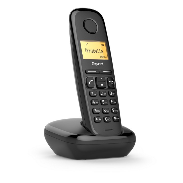 Gigaset A170 Teléfono Dect Trio Negro