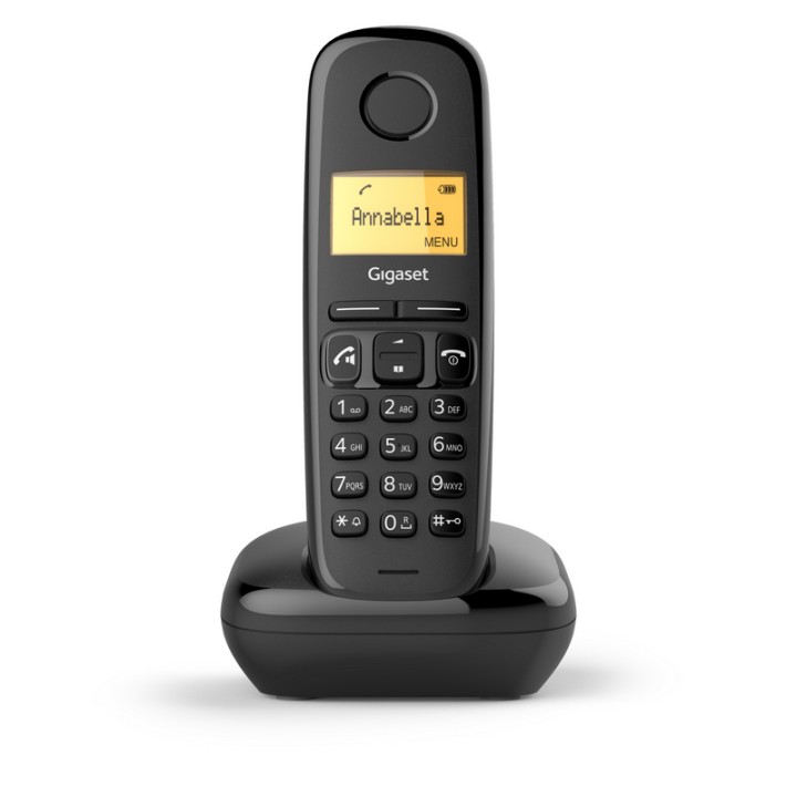 Gigaset A270 Teléfono Dect Duo Negro