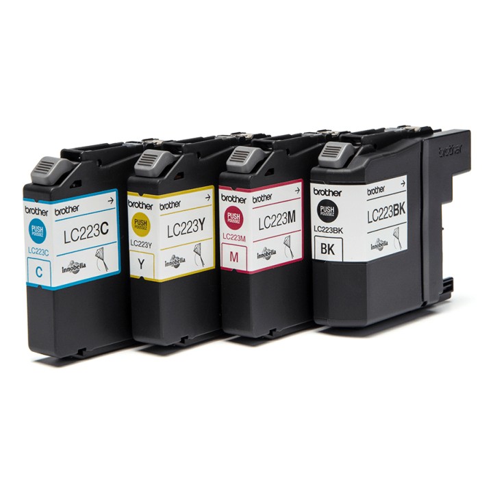 Tinta BROTHER Pack Negro/Tricolor (LC223VALBP)