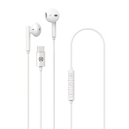 Auriculares CELLY USB-C Blancos (UP1100TYPECWH)