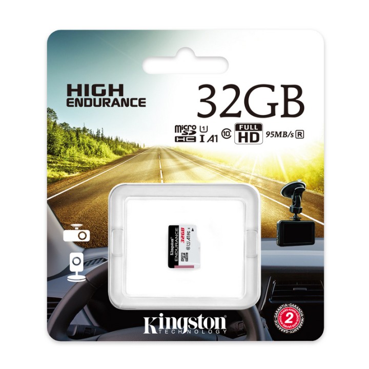 Kingston Endurance MicroSDXC 32GB UHS-I Clase 10