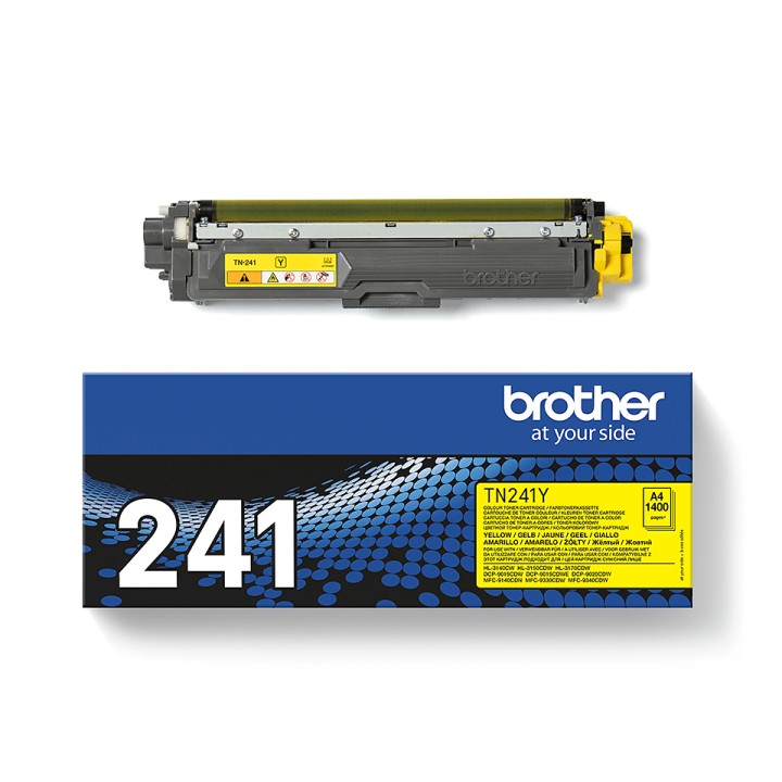 Toner BROTHER Amarillo 1400pag (TN-241Y)