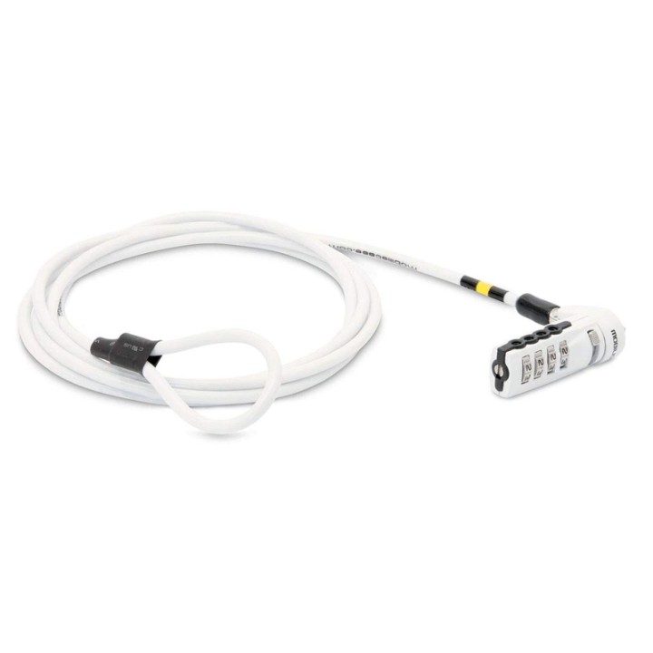 Mobilis Cable de Seguridad 1.8m con Código para Portátil