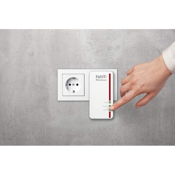 AVM Fritz! Powerline 1260E Extensor WiFi Gigabit