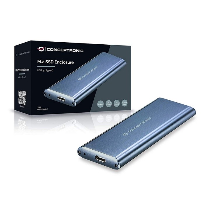 Conceptronic HDE01G Caja Externa para SSD M.2 USB-C